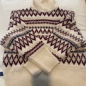 Rag and bone fair isle sweater size xs